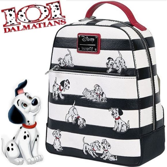 Disney Loungefly 101 Dalmatians Mini Backpack - Picture 1 of 4